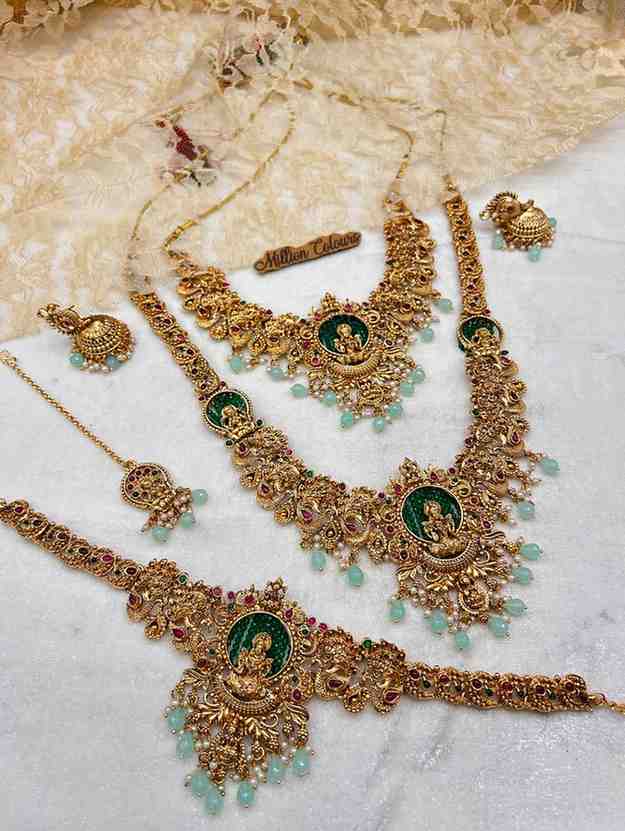 Antique wedding set For Bridals By Milion Colours