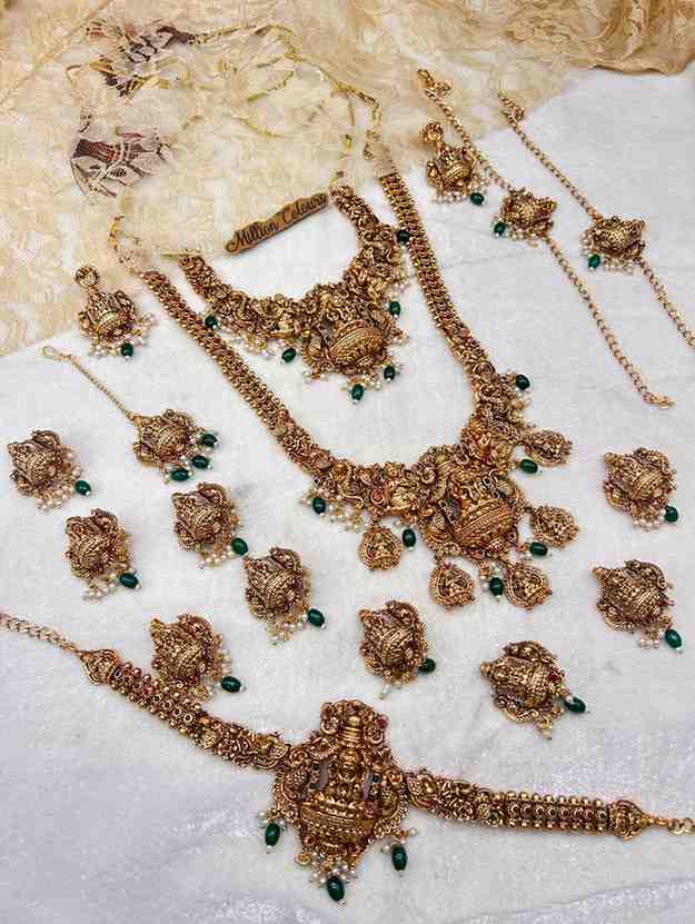 Antique wedding set For Bridals By Milion Colours