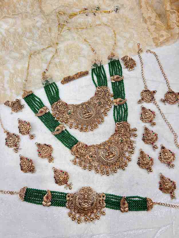 Antique wedding set For Bridals By Milion Colours