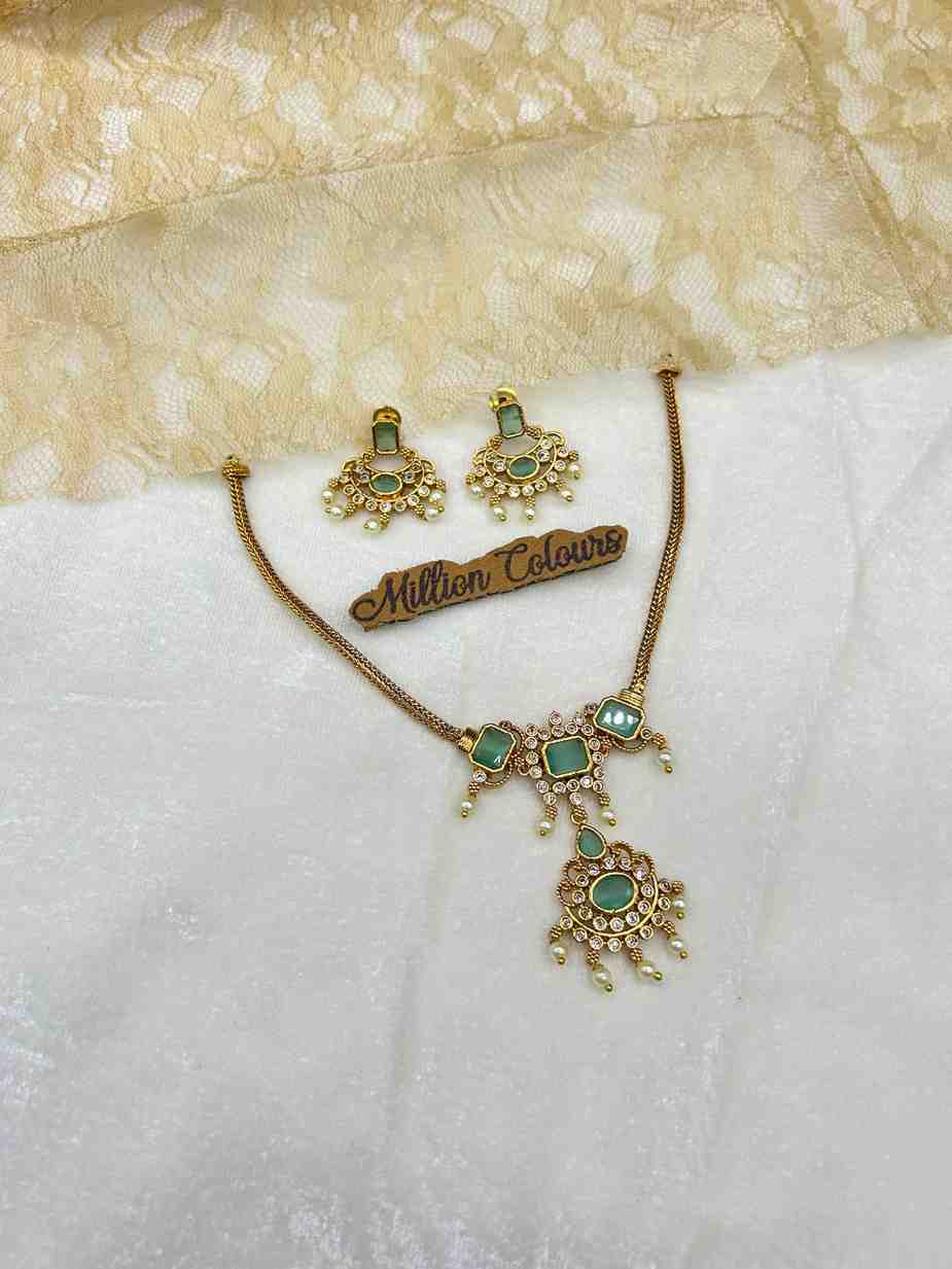 Cz Ad Necklace For Womens And Girls By Million Colours