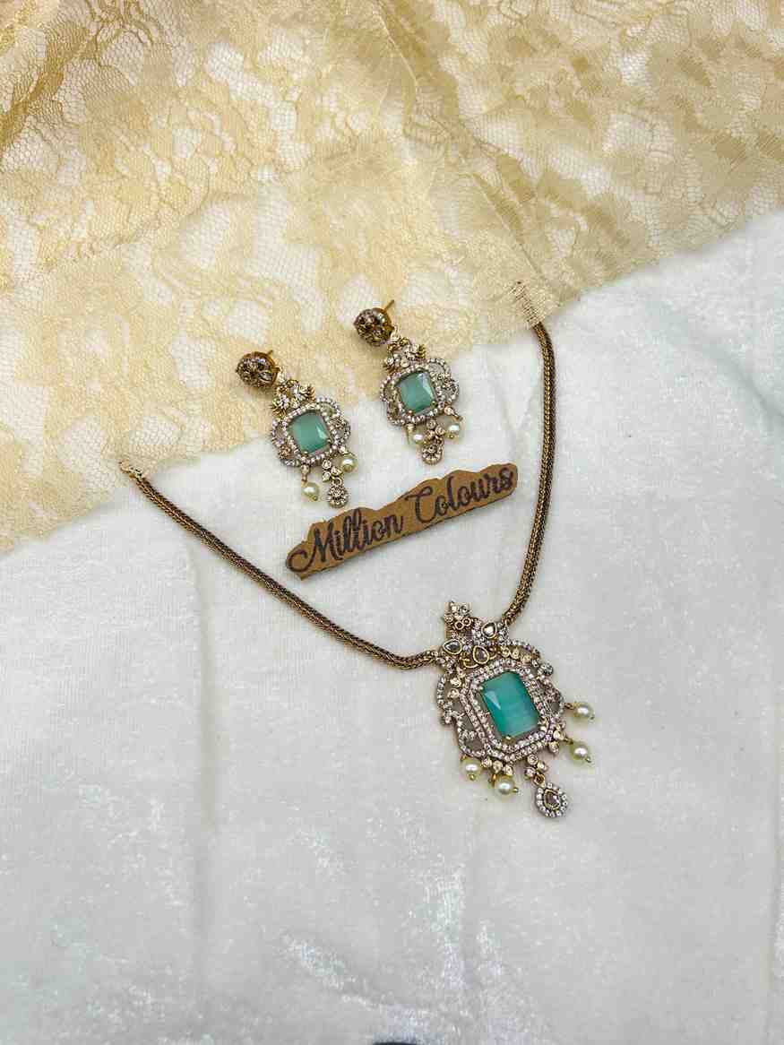 Cz Ad Necklace For Womens And Girls By Million Colours