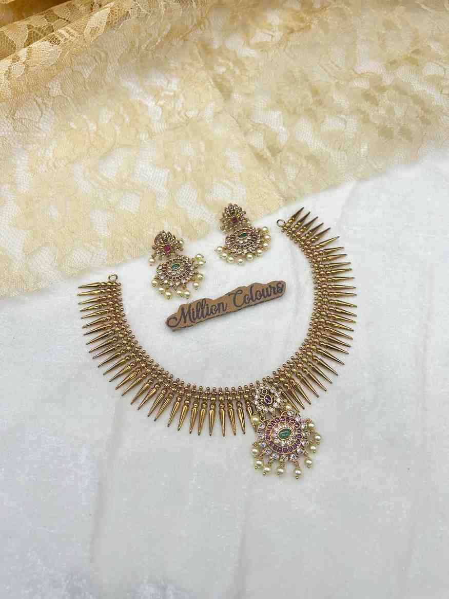 Cz Ad Necklace For Womens And Girls By Million Colours