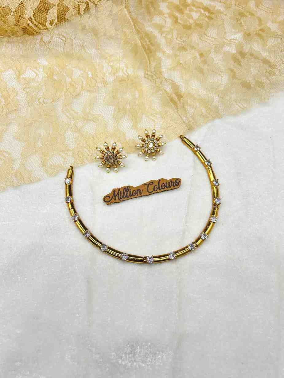 Cz Ad Necklace For Womens And Girls By Million Colours