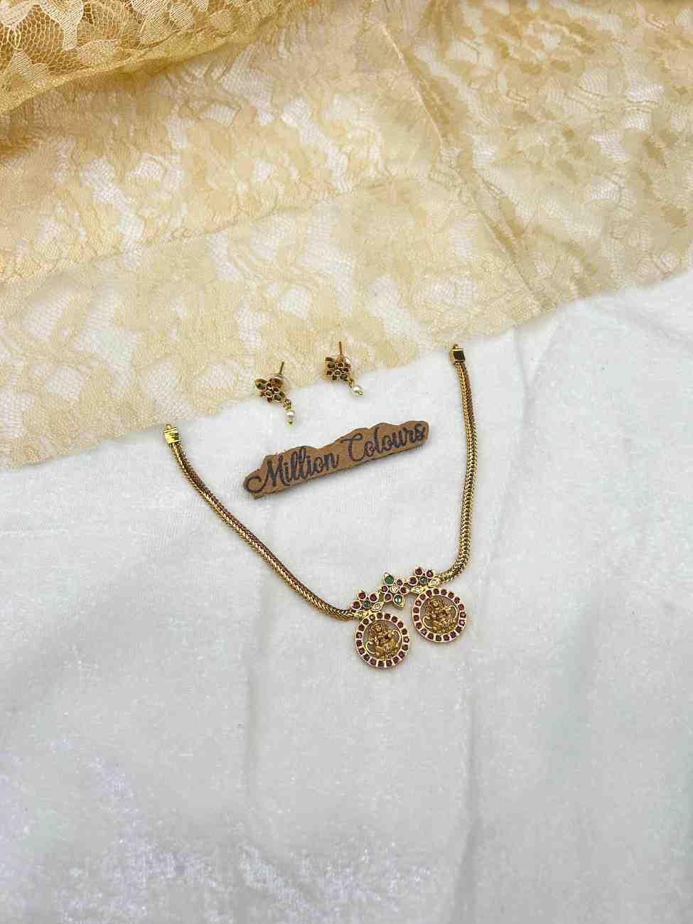 Cz Ad Necklace For Womens And Girls By Million Colours