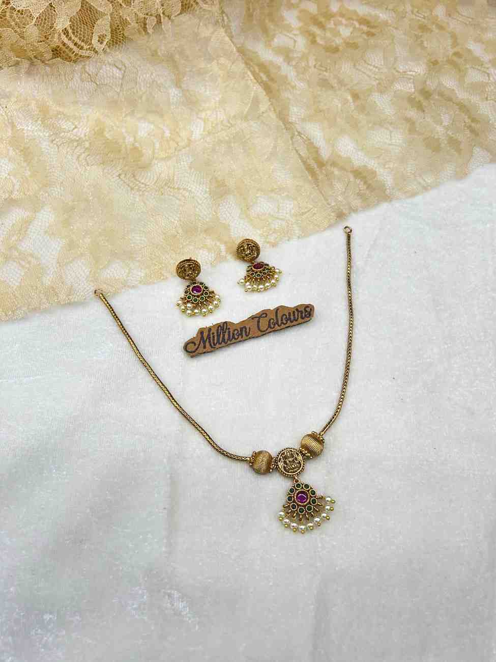 Cz Ad Necklace For Womens And Girls By Million Colours