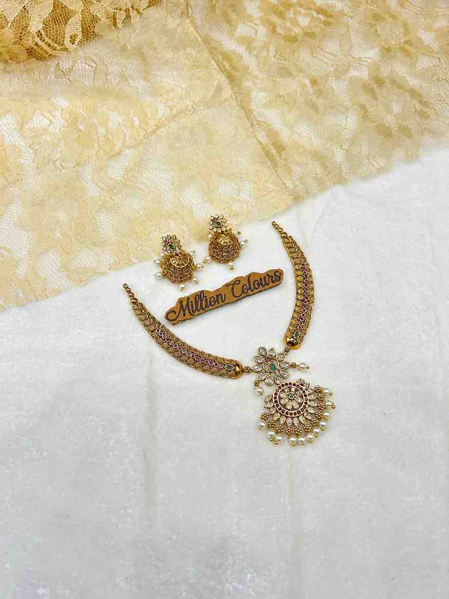 Cz Ad Necklace For Womens And Girls By Million Colours