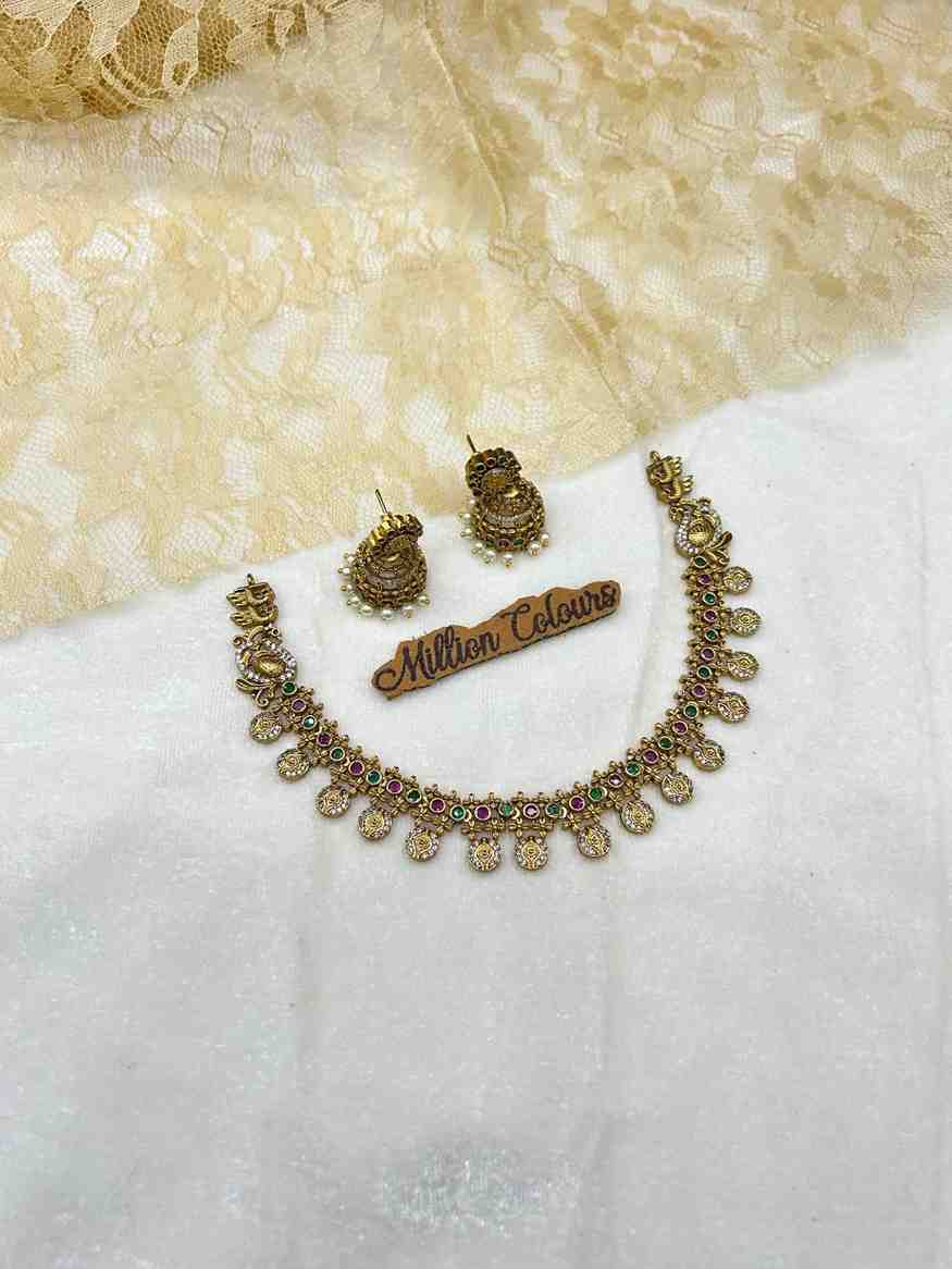 Cz Ad Necklace For Womens And Girls By Million Colours