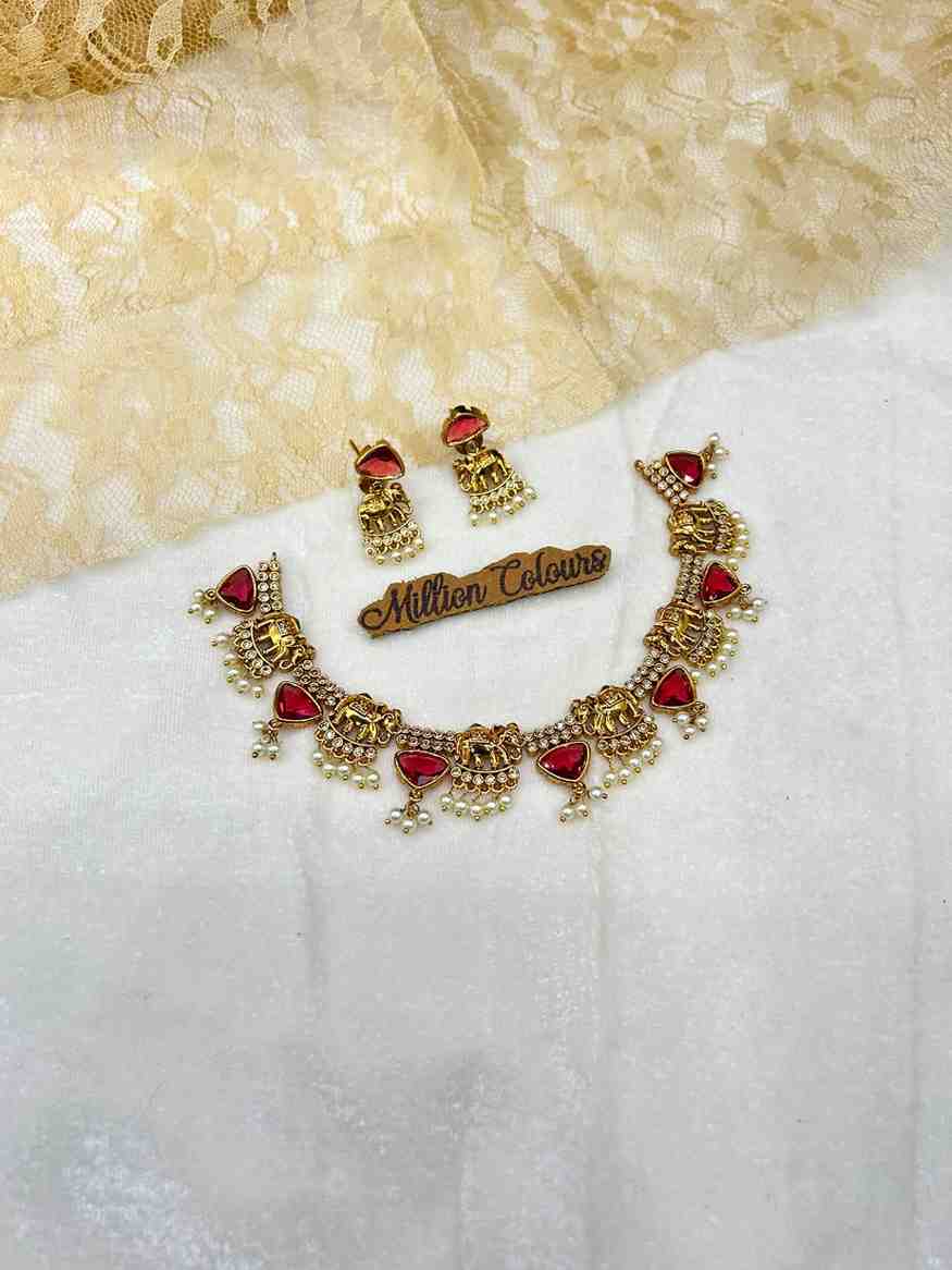 Cz Ad Necklace For Womens And Girls By Million Colours