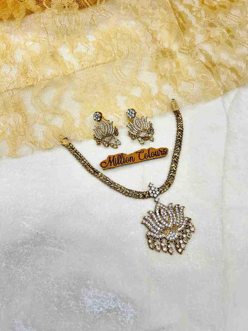 Cz Ad Necklace For Womens And Girls By Million Colours