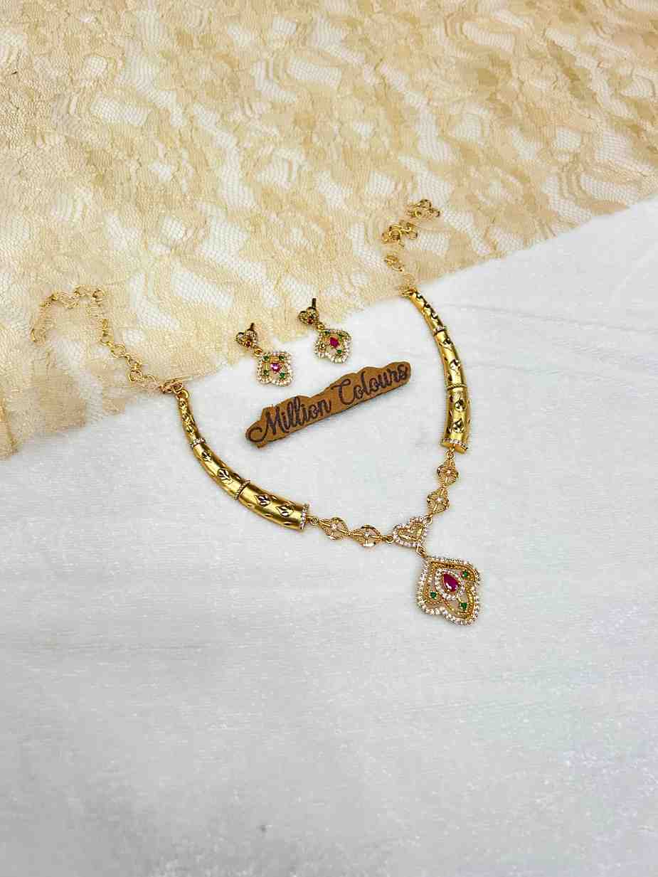 Faming Necklace For Womens By Million Colours