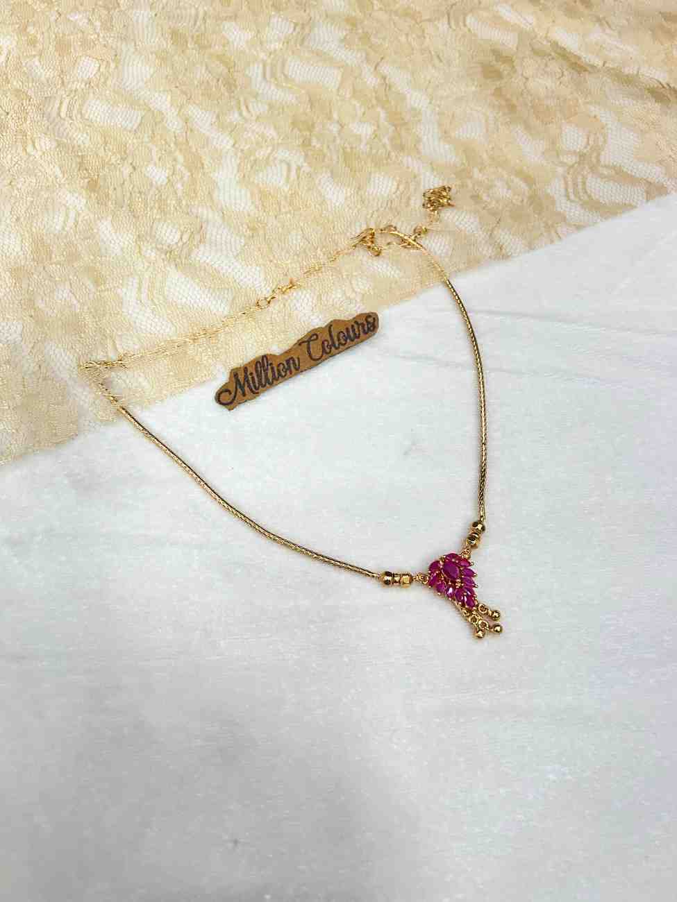 Faming Necklace For Womens By Million Colours