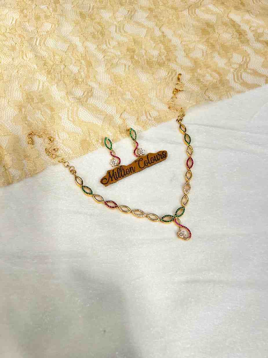 Faming Necklace For Womens By Million Colours