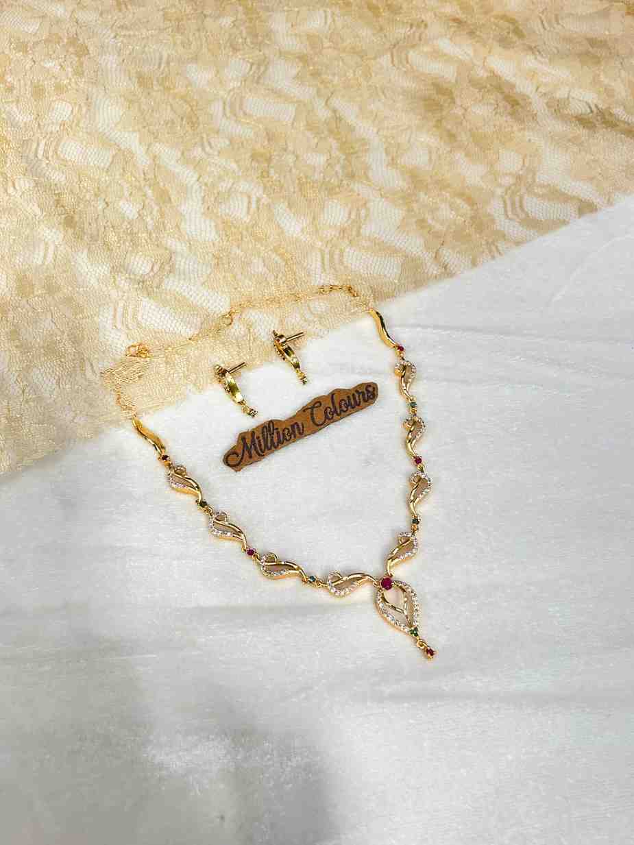 Faming Necklace For Womens By Million Colours