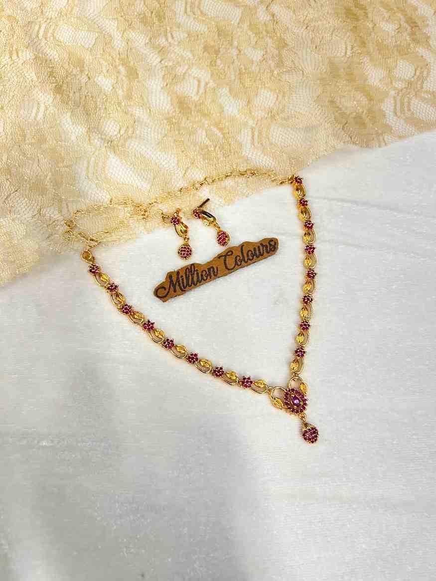 Faming Necklace For Womens By Million Colours
