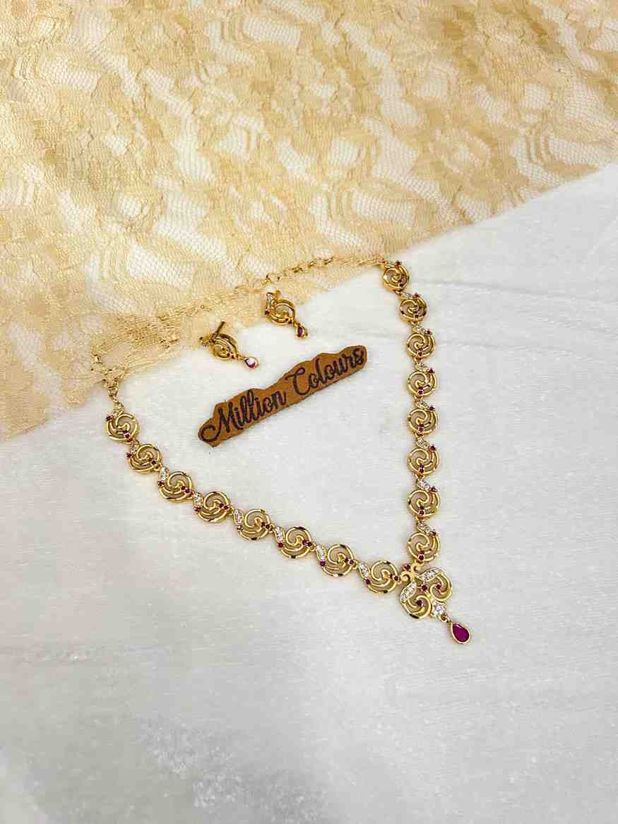 Faming Necklace For Womens By Million Colours