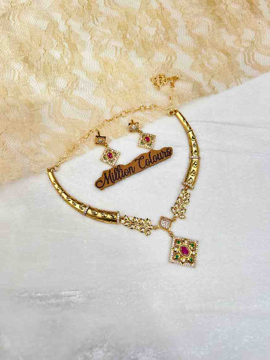 Faming Necklace For Womens By Million Colours