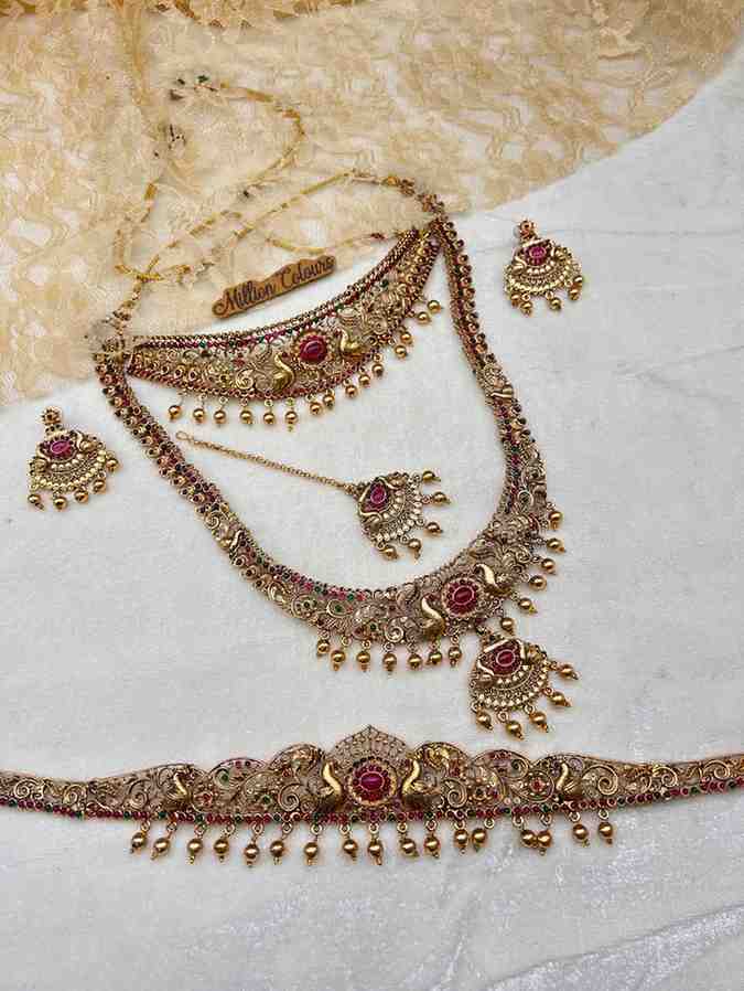 Antique wedding set For Bridals By Milion Colours