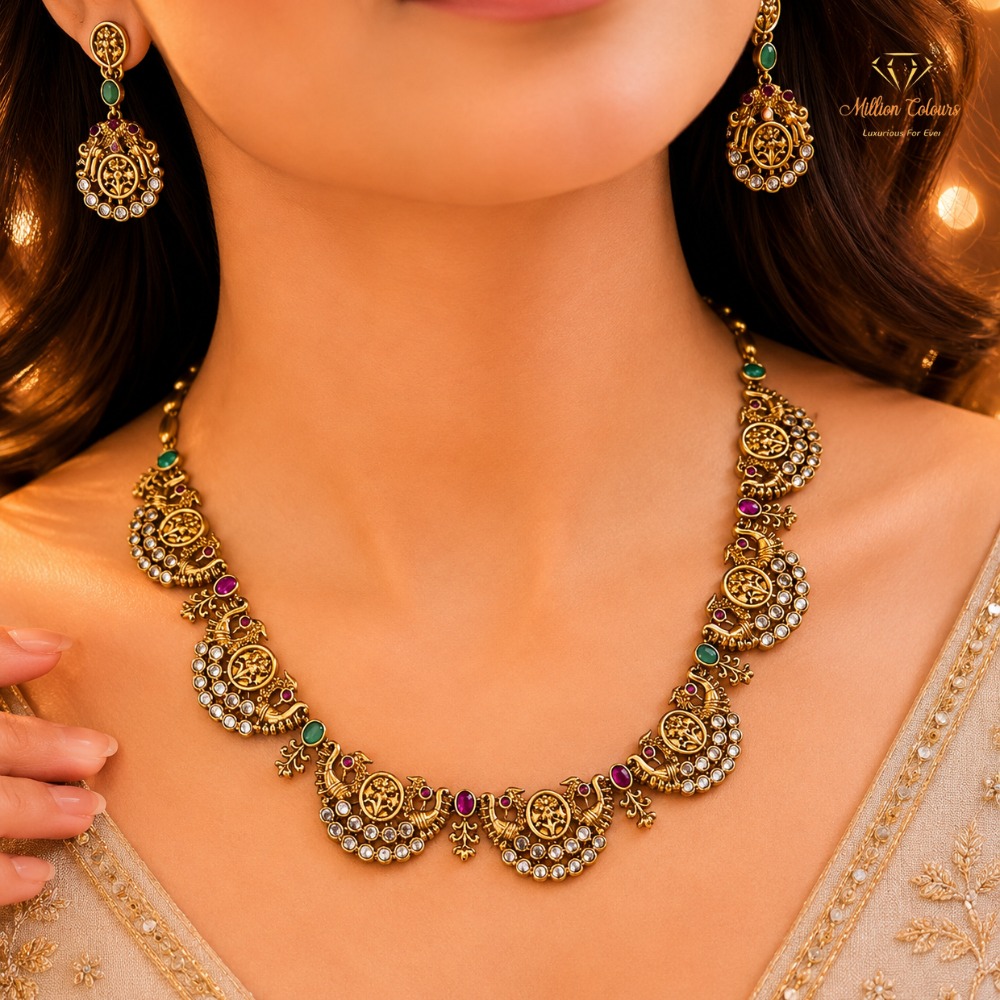 Cz Ad Necklace For Womens And Girls By Million Colours