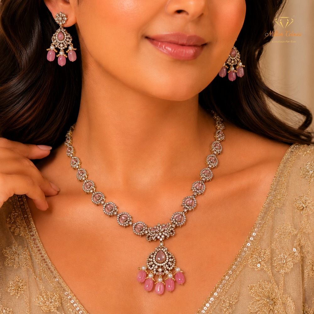 Cz Ad Necklace For Womens And Girls By Million Colours