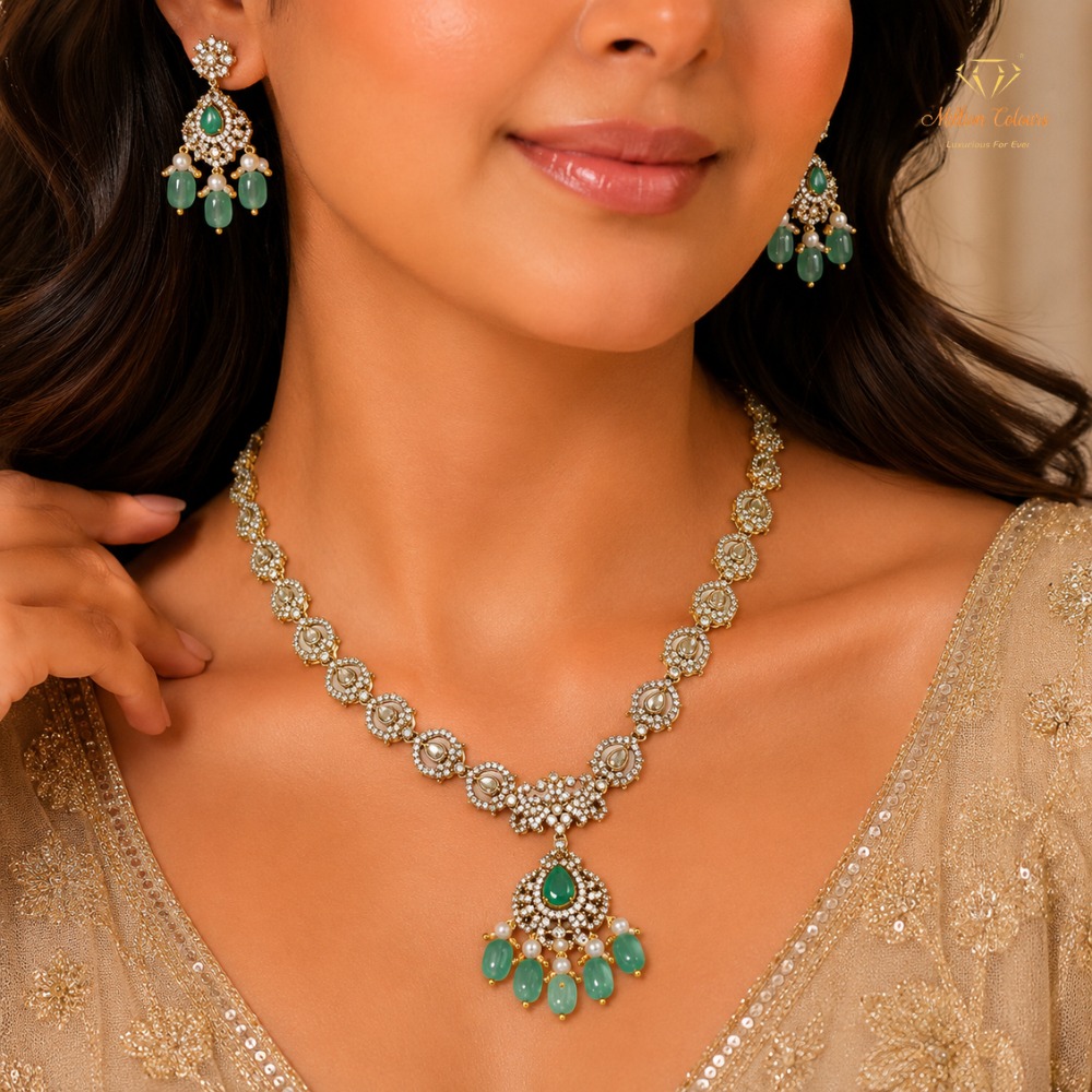 Cz Ad Necklace For Womens And Girls By Million Colours