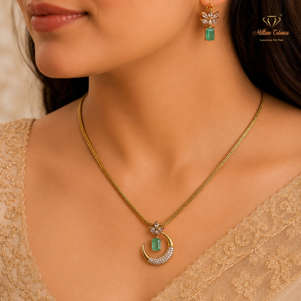 Cz Ad Necklace For Womens And Girls By Million Colours