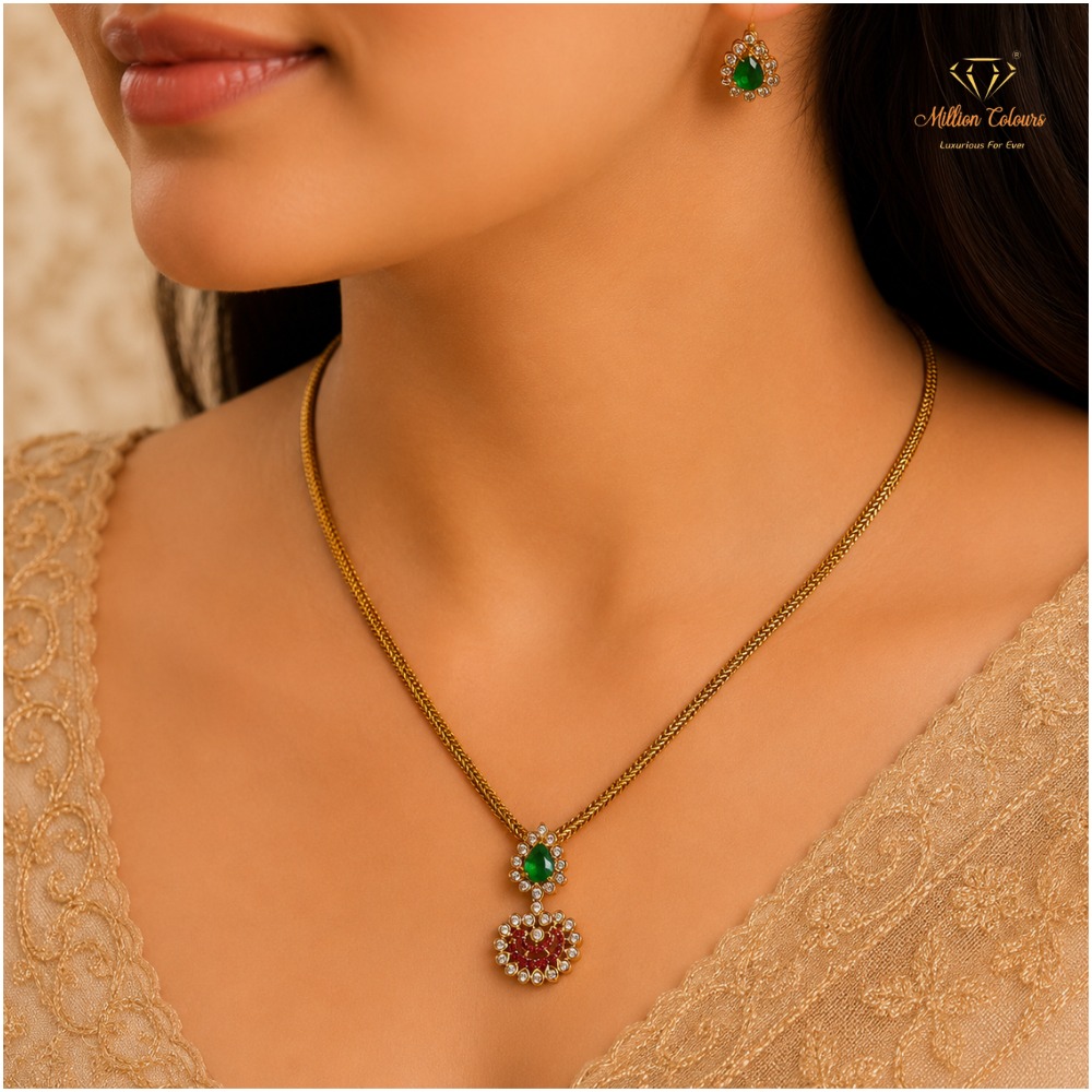 Cz Ad Necklace For Womens And Girls By Million Colours