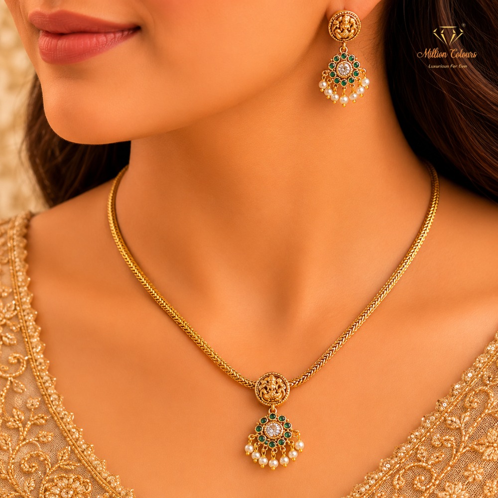 Cz Ad Necklace For Womens And Girls By Million Colours
