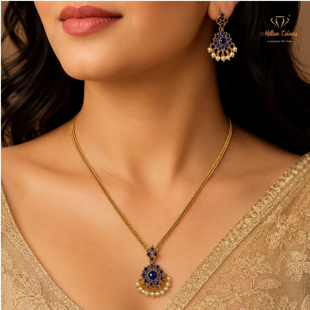 Cz Ad Necklace For Womens And Girls By Million Colours