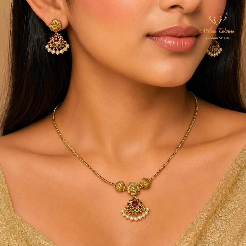 Cz Ad Necklace For Womens And Girls By Million Colours