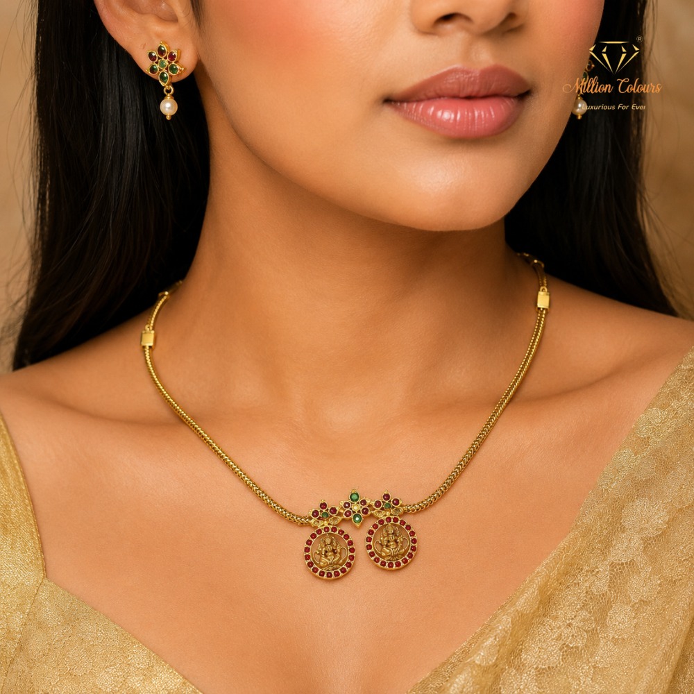 Cz Ad Necklace For Womens And Girls By Million Colours