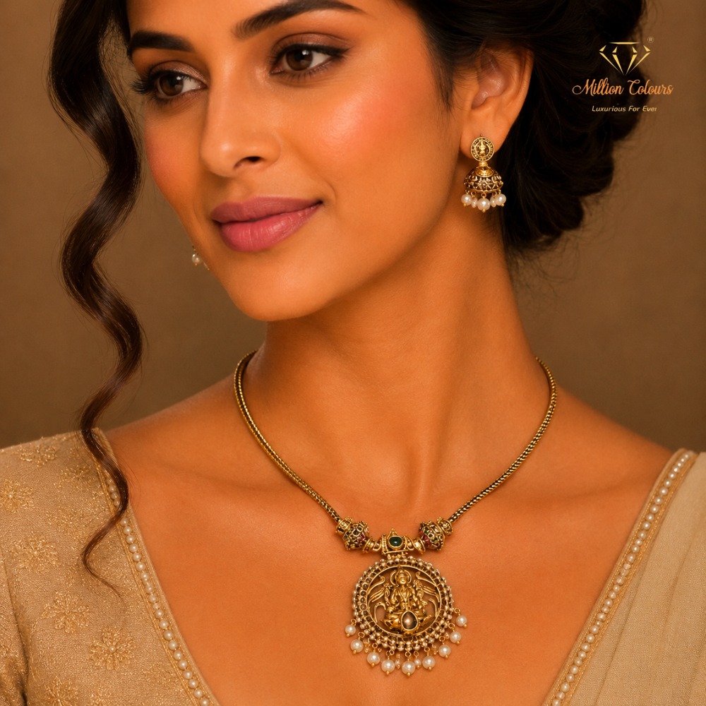 Cz Ad Necklace For Womens And Girls By Million Colours