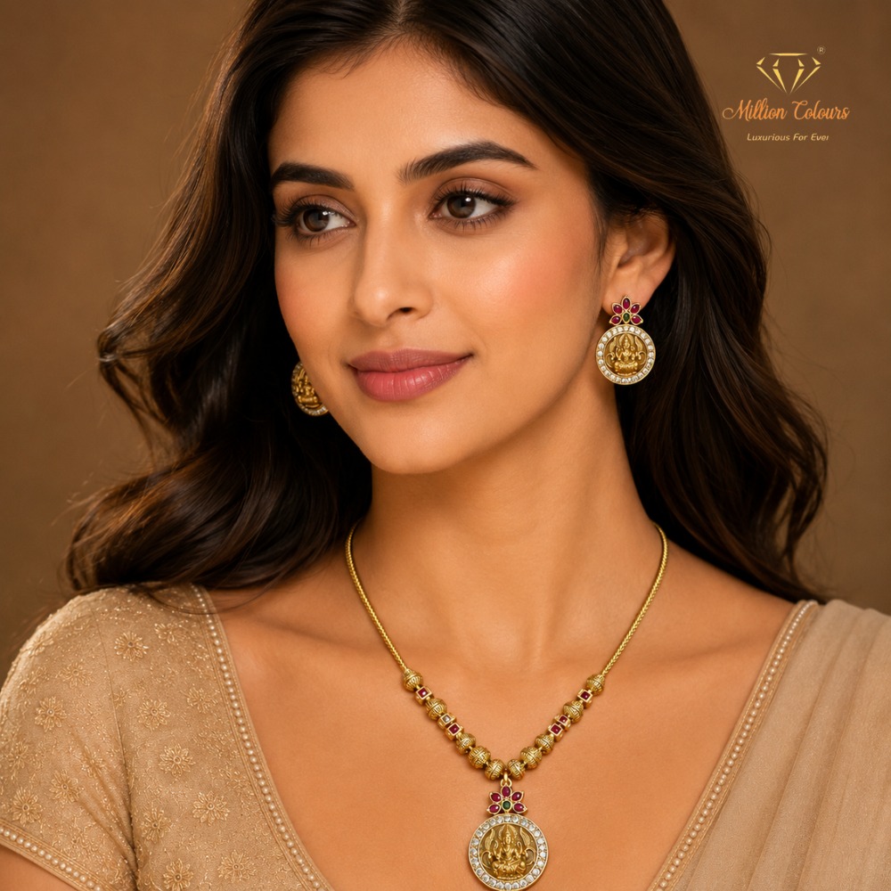 Cz Ad Necklace For Womens And Girls By Million Colours