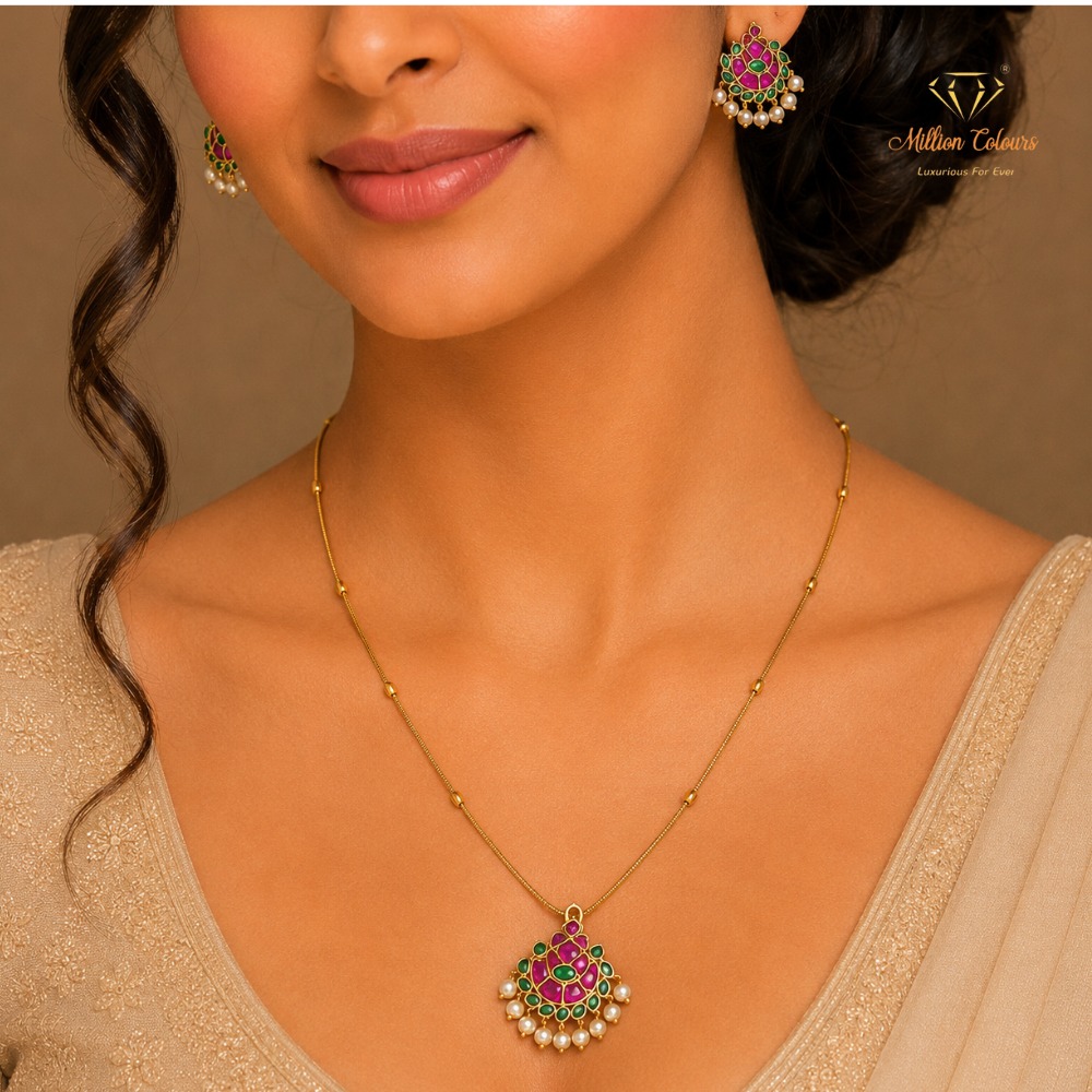 Cz Ad Necklace For Womens And Girls By Million Colours