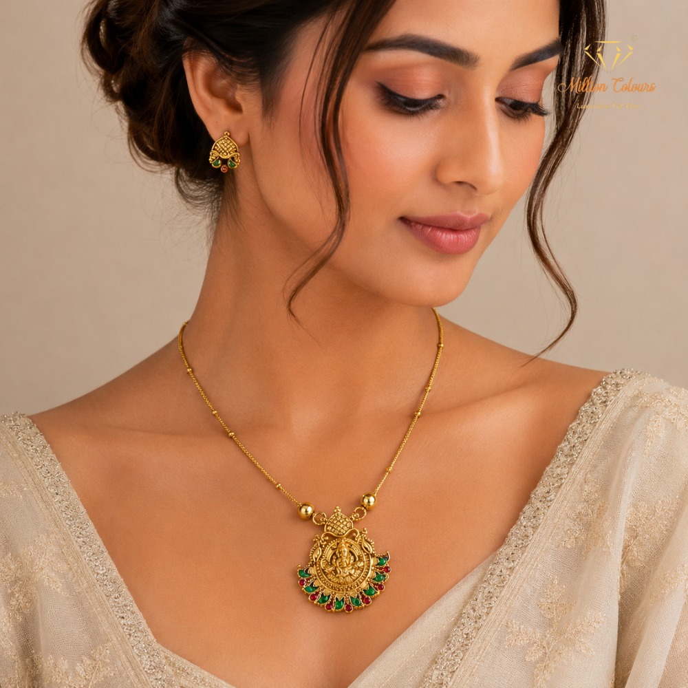 Cz Ad Necklace For Womens And Girls By Million Colours