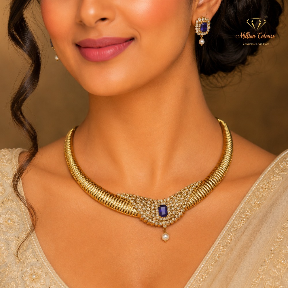 Cz Ad Necklace For Womens And Girls By Million Colours