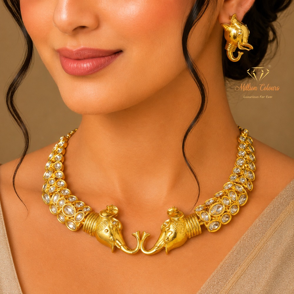 Cz Ad Necklace For Womens And Girls By Million Colours