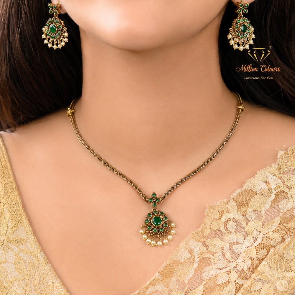 Cz Ad Necklace For Womens And Girls By Million Colours