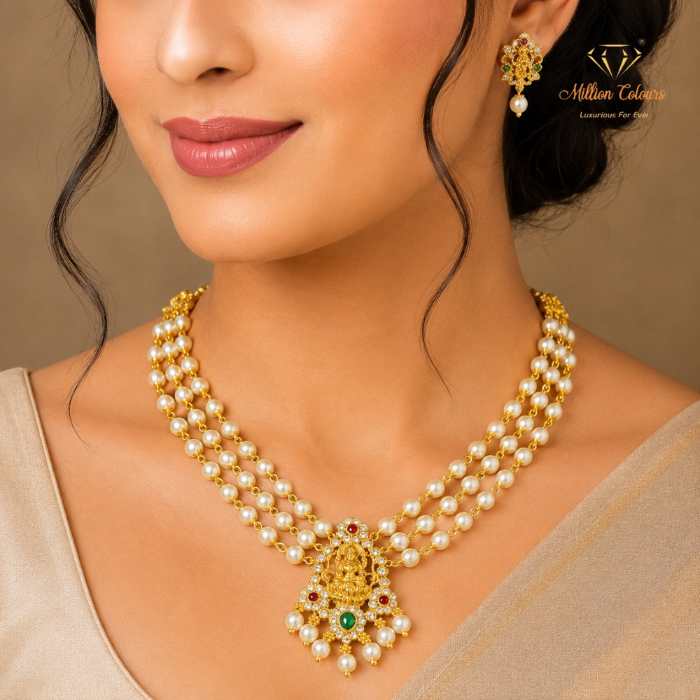 Cz Ad Necklace For Womens And Girls By Million Colours