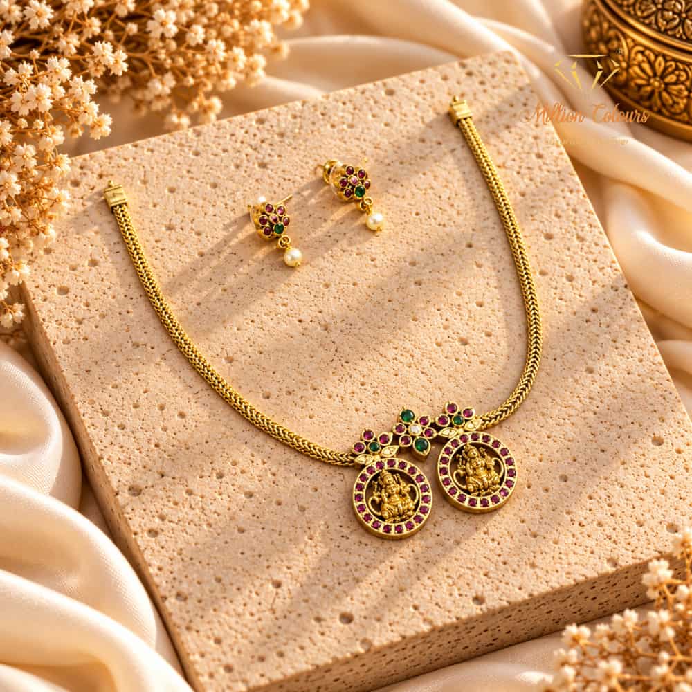 Cz Ad Necklace For Womens And Girls By Million Colours