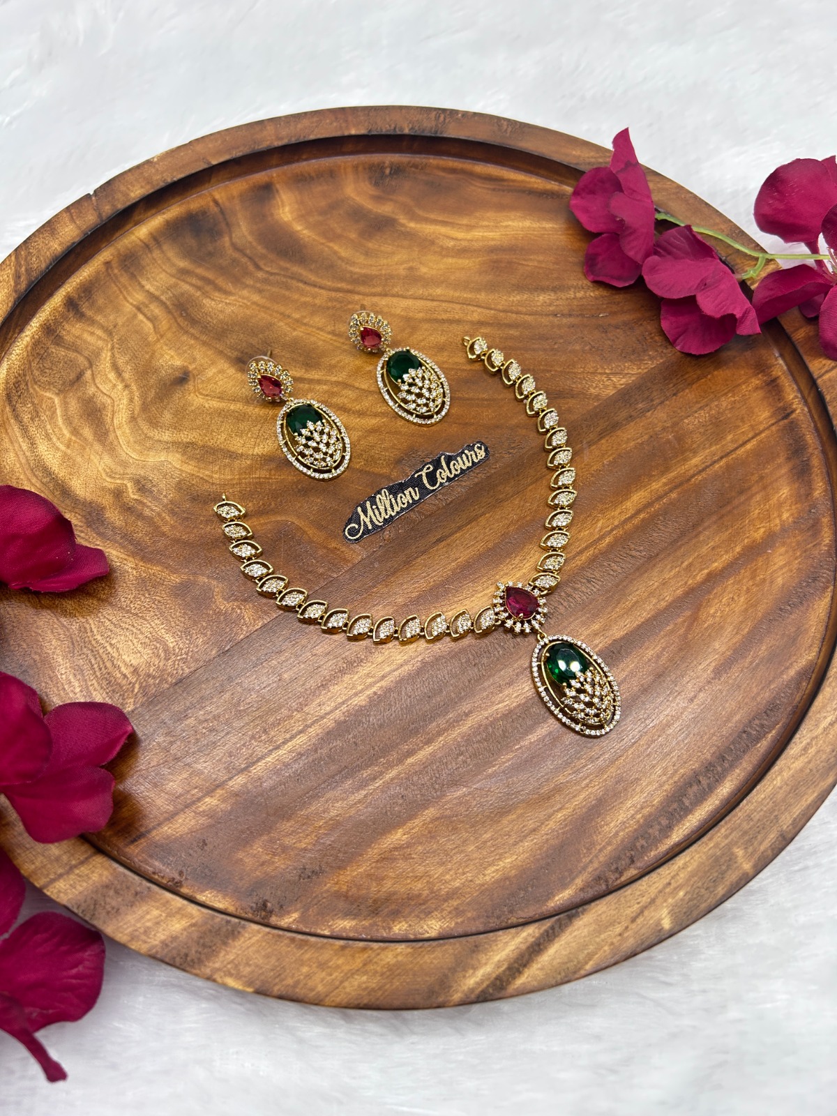 Cz Ad Necklace For Womens And Girls By Million Colours