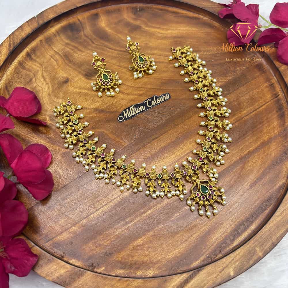 Cz Ad Necklace For Womens And Girls By Million Colours