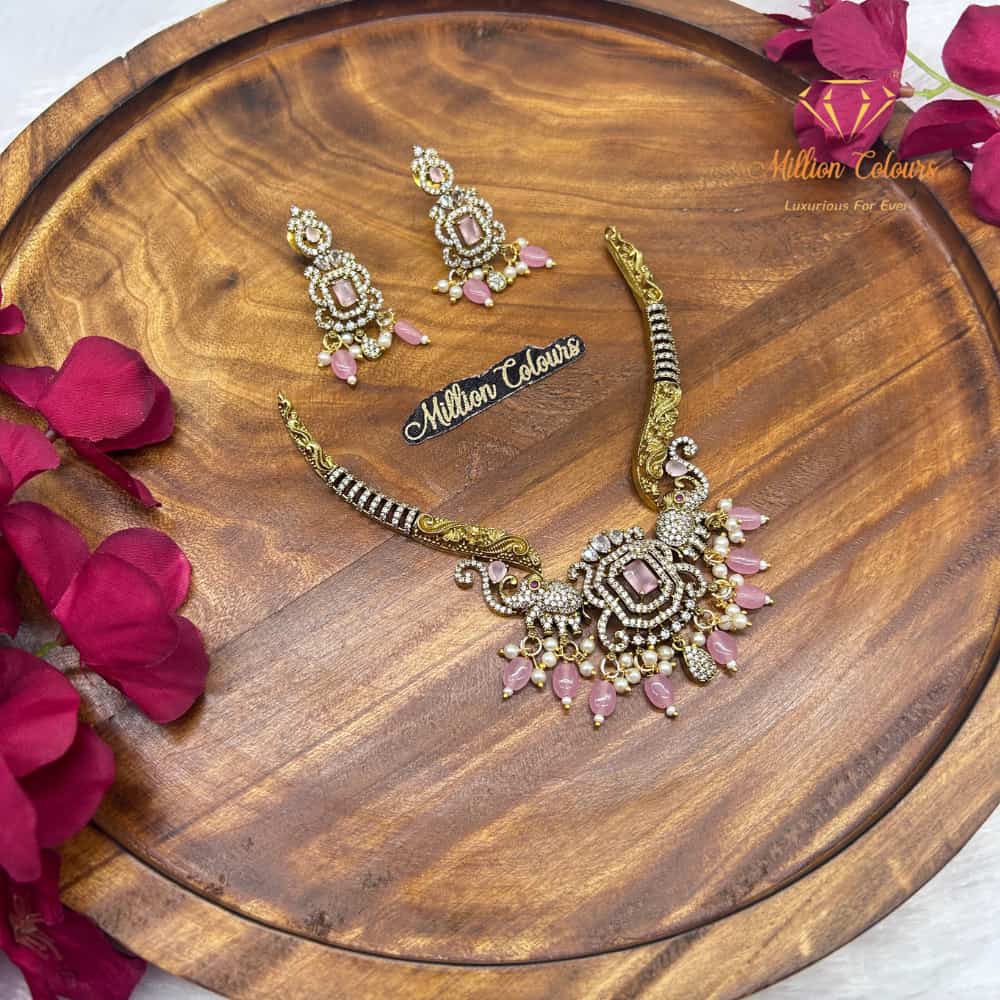 Cz Ad Necklace For Womens And Girls By Million Colours