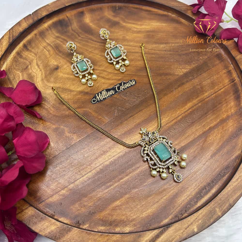 Cz Ad Necklace For Womens And Girls By Million Colours