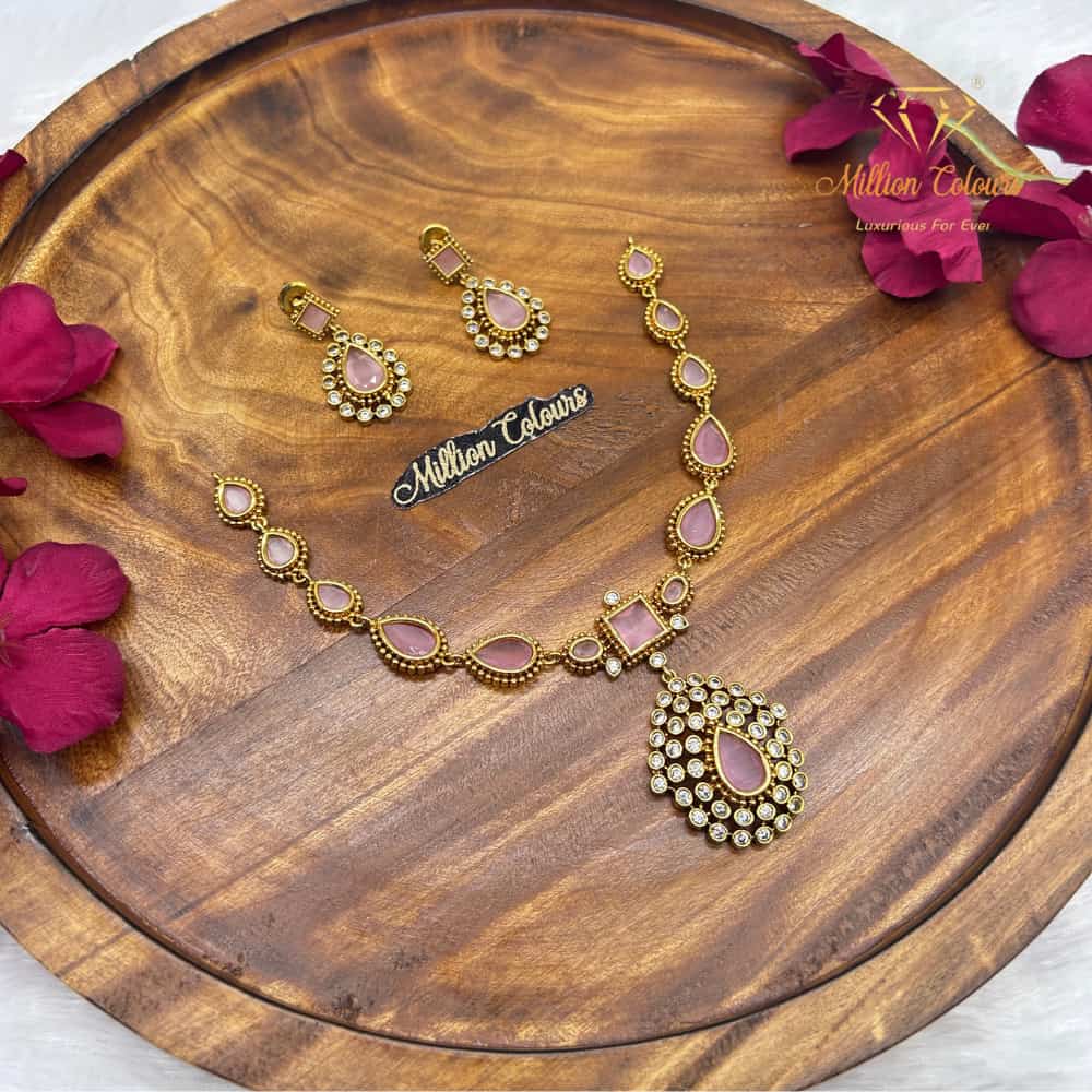 Cz Ad Necklace For Womens And Girls By Million Colours