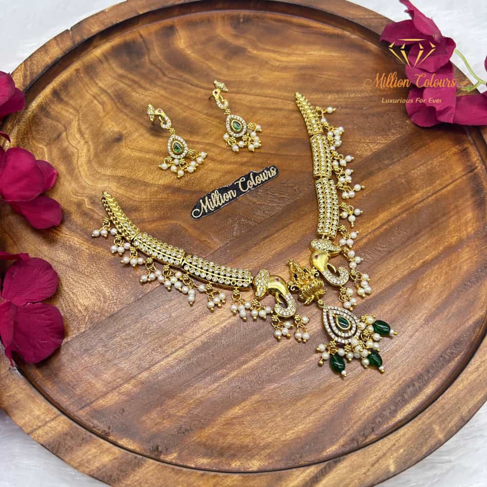 Cz Ad Necklace For Womens And Girls By Million Colours