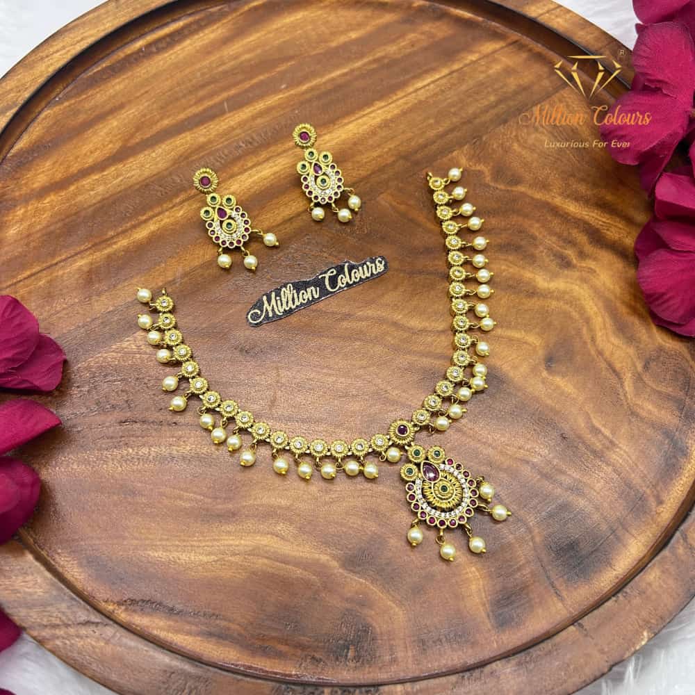Cz Ad Necklace For Womens And Girls By Million Colours