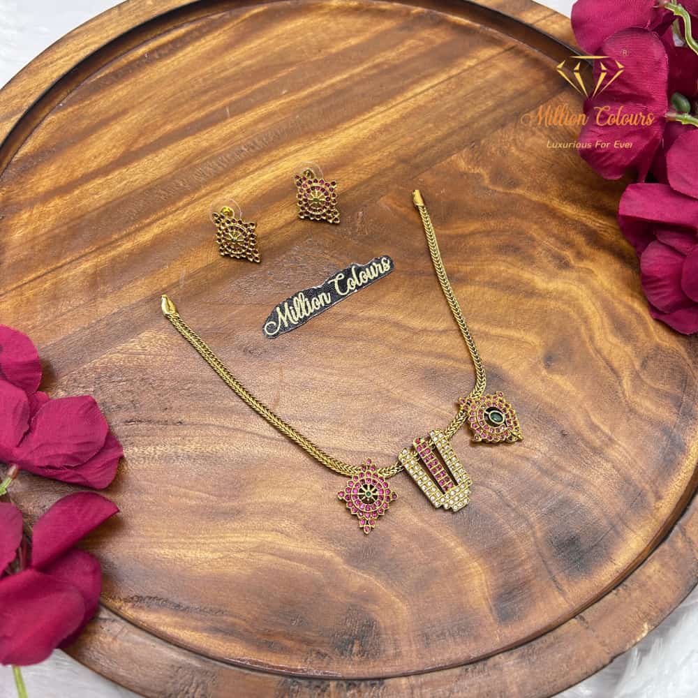 Cz Ad Necklace For Womens And Girls By Million Colours