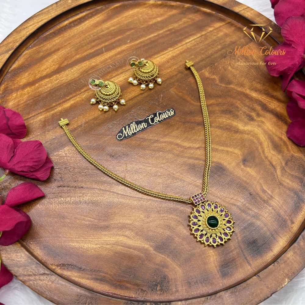 Cz Ad Necklace For Womens And Girls By Million Colours