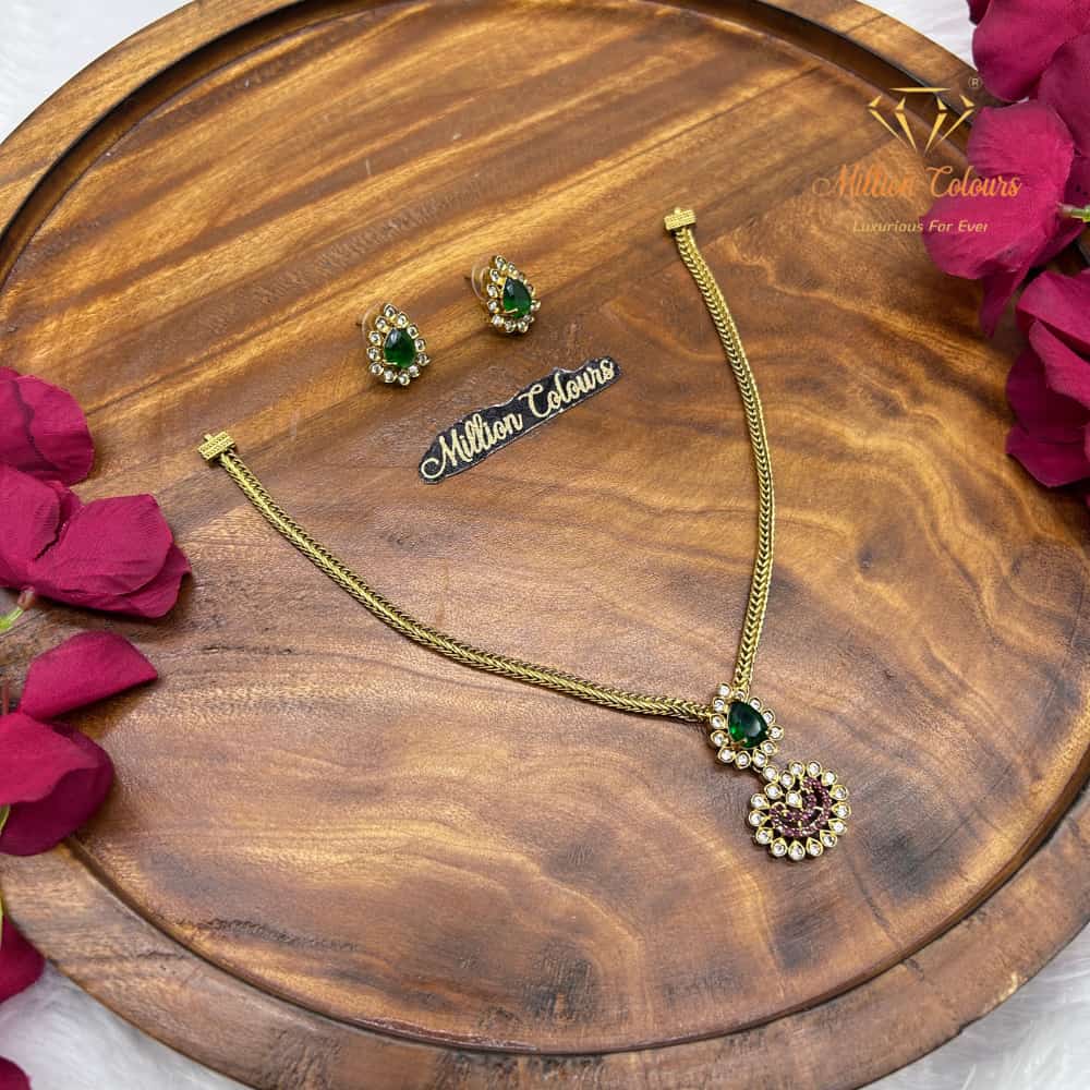 Cz Ad Necklace For Womens And Girls By Million Colours