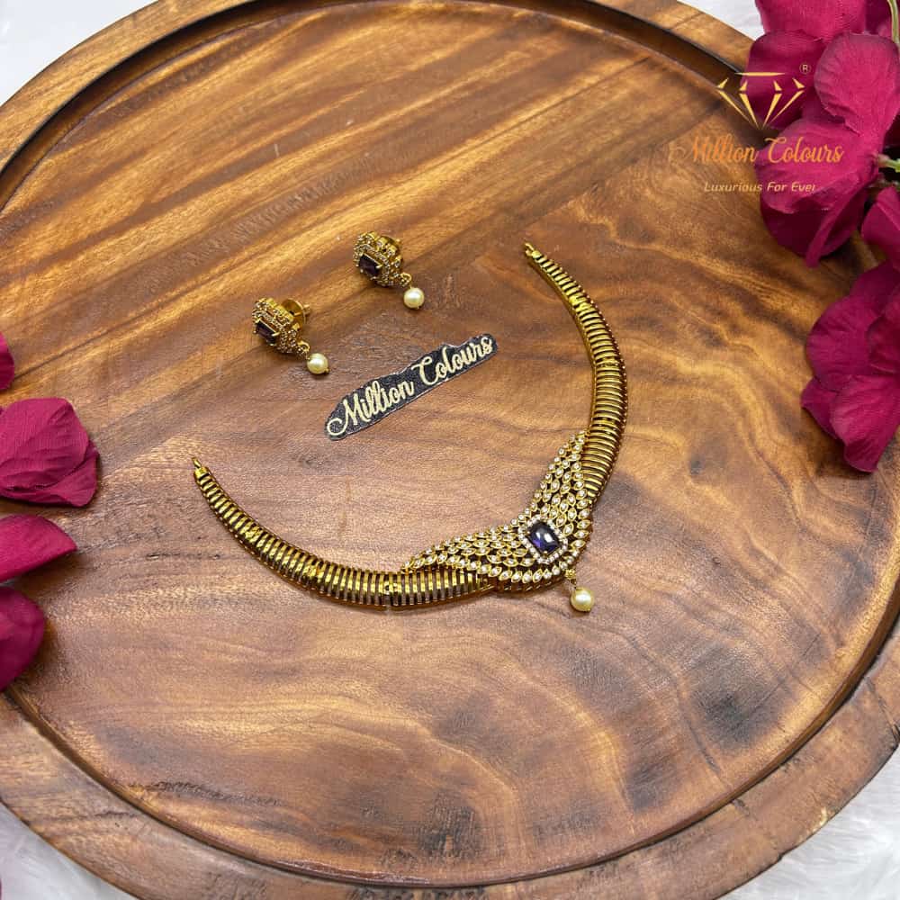 Cz Ad Necklace For Womens And Girls By Million Colours
